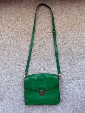 Marc by Marc Jacobs Green Leather Crossbody Shoulder Bag